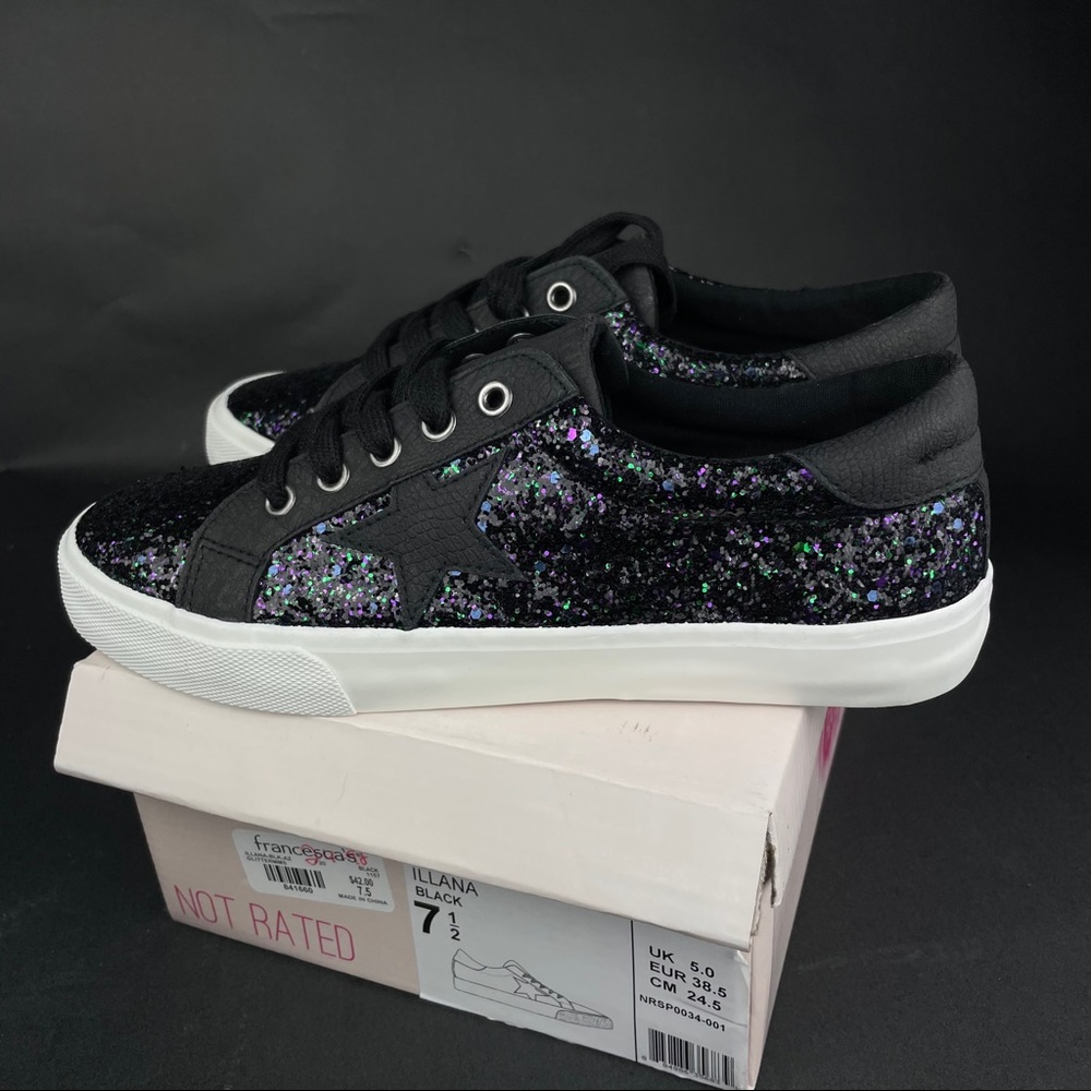 NIB Glitter Sneakers 7.5 BEST DEAL